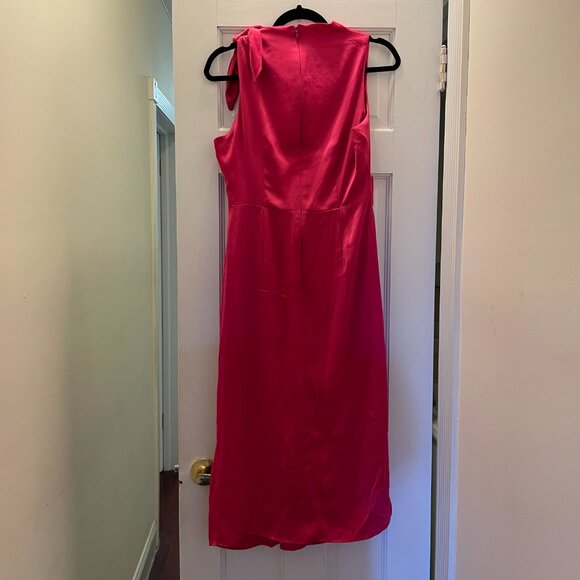 NWOT Banana Republic Tie Neck Sheath Dress - US 10 - Picture 3 of 9